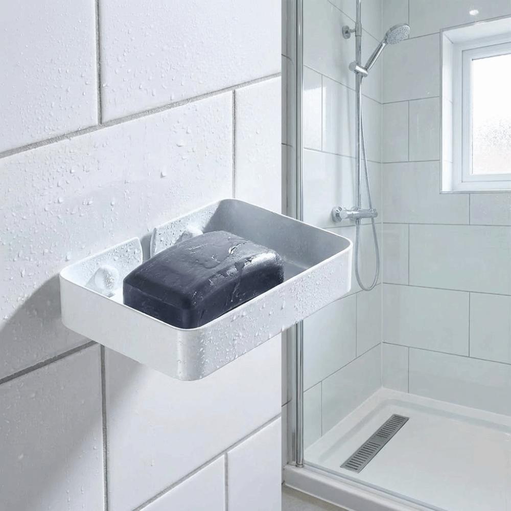 Hollow Mesh Design Stainless Steel Soap Holder Bathroom Soap Storage  Toiletries Arrangement