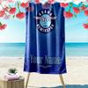 Name Custom Adana Demirspor Print Beach Towel, Large Soft Quick Dry Towel for Beach Camping Swimming