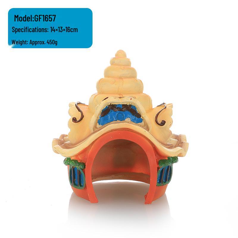 SpongeBob Pineapple House Fish Tank Decoration – Cartoon Ornament & Hiding Spot for Fish and Shrimp