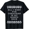 Christmas Political Humor Xmas Saying Pro Trump Anti Biden T-Shirt