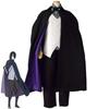 Anime Uchiha Sasuke Cosplay Costume Black Cloak Shirt Vest Uniform Full Set Wig Adult Man Woman Halloween Carnival Suit