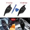 Left Hand Driver Car Interior Gear Shift Knob Panel Sticker Cover Replacement For BMW 5 6GT 7 X3 X4 G30 G31 G32 G11 G12 G01 G02
