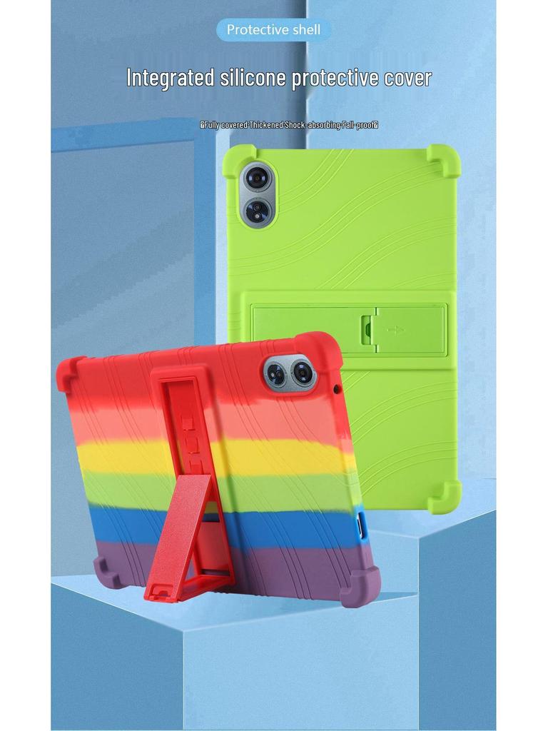 JJGJ TAB9 12-Zoll Silikon-Tablet-Hülle: Dick, Weich, Sturzsicher, Standfunktion