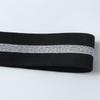 Bande elastiche a righe da 1/3/5 metri Spesse Alta Elasticità Maglia Elastica per Fai da Te Cintura Gonna Accessori da Cucito 40mm