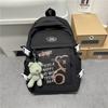 Dopamine Japanese schoolbag female niche simple teenager junior high school college student large capacity computer backpack