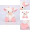 Soft And Fluffy Strawberry Cow Toy Perfect For Cuddling