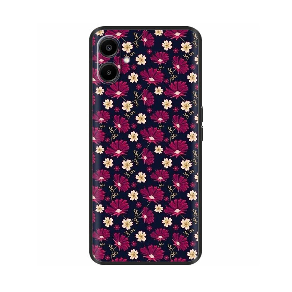 For Samsung Galaxy A06 Case Luxury Black Silicone Painted For Samsung Galaxy A06 SM-A065F Cases Bumper TPU Phone Protector Cover