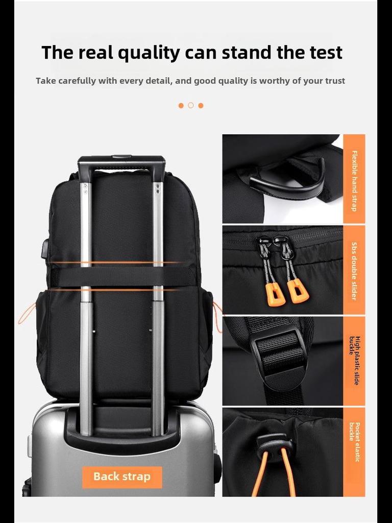 Wasserdichter Cross-Border-Reiserucksack für Herren – Ideal für die Uni, den Outdoor-Einsatz und als Geschenk