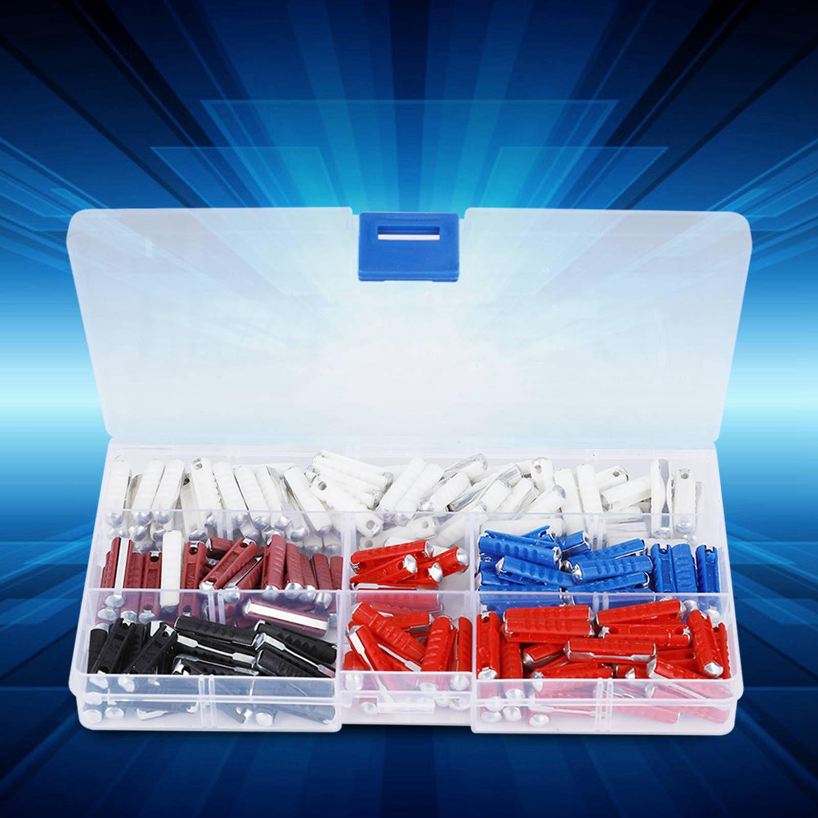 

Набор автомобильных предохранителей 200 шт. Автомобильный торпедный блок предохранителей Экологичный набор автомобильных предохранителей