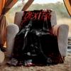 Dexter Flannel Blanket Soft Warm All-Season Throw, Design for Camping, Car Travel, Hiking Sofa, Bed, Office Perfect Gift for Parties