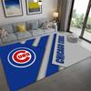 Chicago Cubs Teppich für Wohnzimmer Schlafzimmer Zuhause Sofadekoration, Kinder Spielteppich rutschfest
