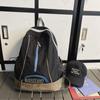 Polyester Trendy Ins Backpack Embroidery School Bags Casual Schoolbags  Unisex