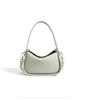 Cowhide messenger bag 2025 summer fashion versatile high-end handbag women's niche commuter shoulder dumpling bag women