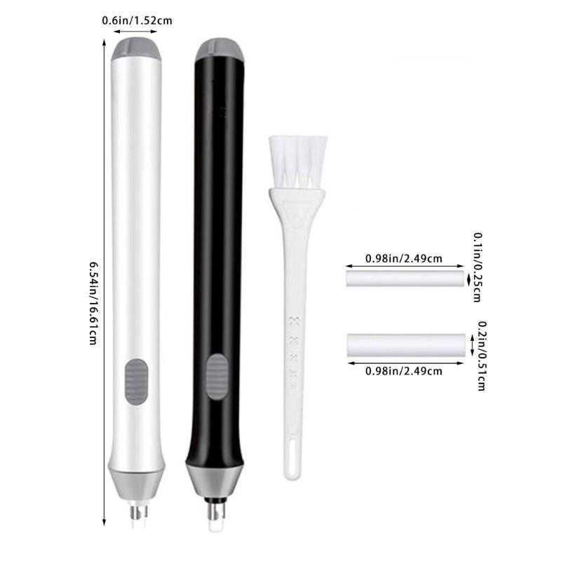 Electric Eraser with 142 Refills for Artist Portable Battery Powered Eraser for Drawing Painting Sketching Drafting