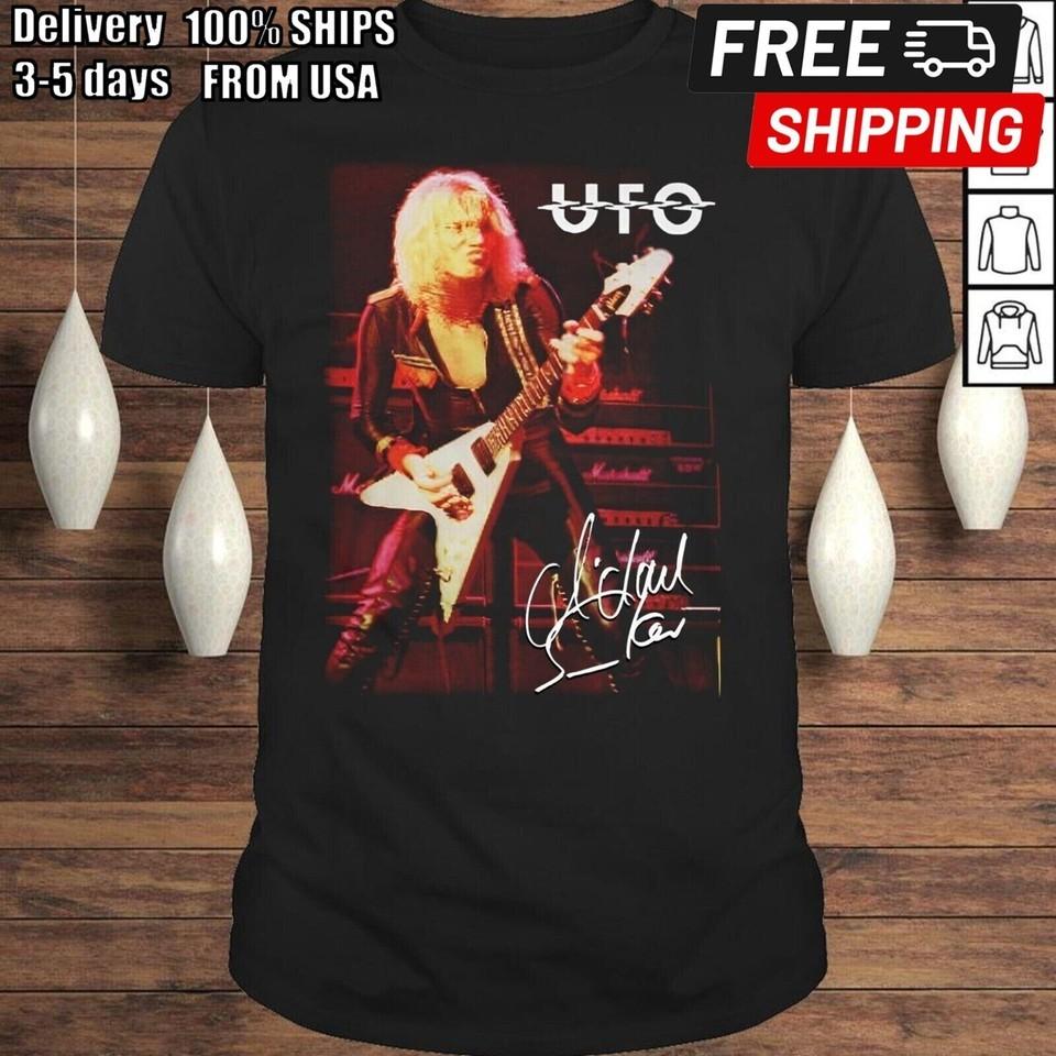 

New Rare Michael Schenker shirt Live Gift Family Men TShirt Size S2XL Unisex T-Shirt M
