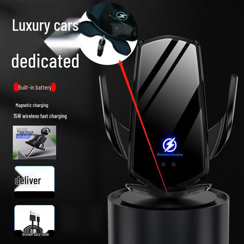 Automatic Wireless Charger Car Mount with Fast Charging