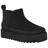 UGG Alina Ultra Mini Platform Round Toe Fashion Comfortable Short Boots Women Boots Black 1166753-BLK