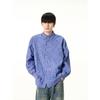 2024 Letter Long Sleeved Shirt Japanese Hong Kong Style Ins Loose Shirt Men'S Summer Trend Versatile Casual Jacket