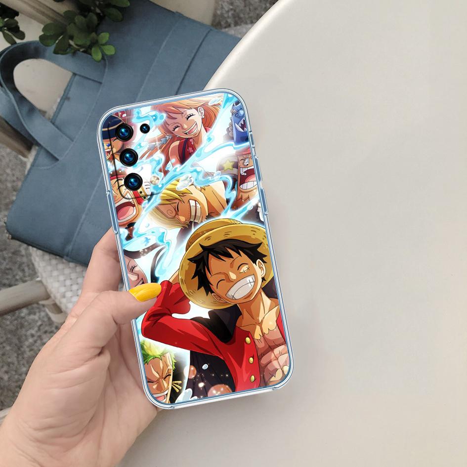 FM39 One Piece Luffy Soft Shell Phone Case for Motorola Moto Edge 20 30 40 50 S30 Fusion Ultra Pro Neo Lite + G200 G23