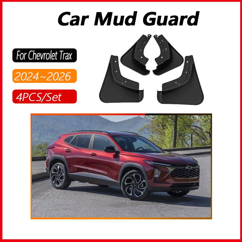 Car Mudflap For Chevrolet Trax 2024 2025 2026 Chevy Seeker MK2 Anti-splash Mudguard Flares Splash Guards Fender Auto Accessories