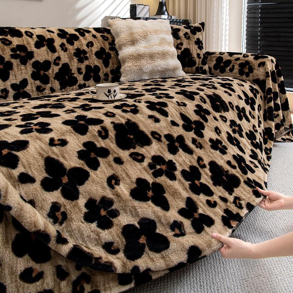 Influencer Vlinder Bank Plaid: Anti-Konijnenhaar Bankhoes, Volledige Dekking Bankhanddoek voor Woonkamer Decoratie.