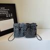 Lightweight Mobile Phone Bag Women's Denim Crossbody Bag Travel Coin Purse