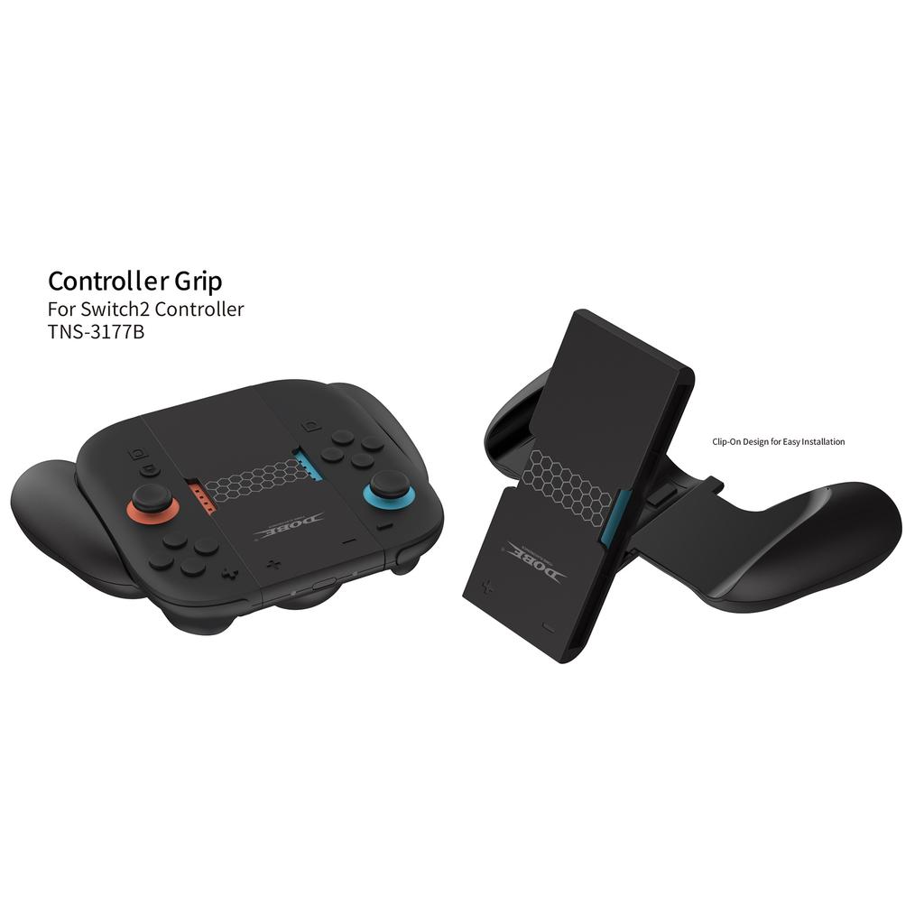 DOBE TNS-3177B For Nintendo Switch 2 Joy-Con Controller Grip Handle Ergonomic Gamepad (No Charging Function)
