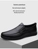Men's Cowhide Loafers - Slip-on Driving Casual Business Formal Leather Shoes for Spring & Autumn