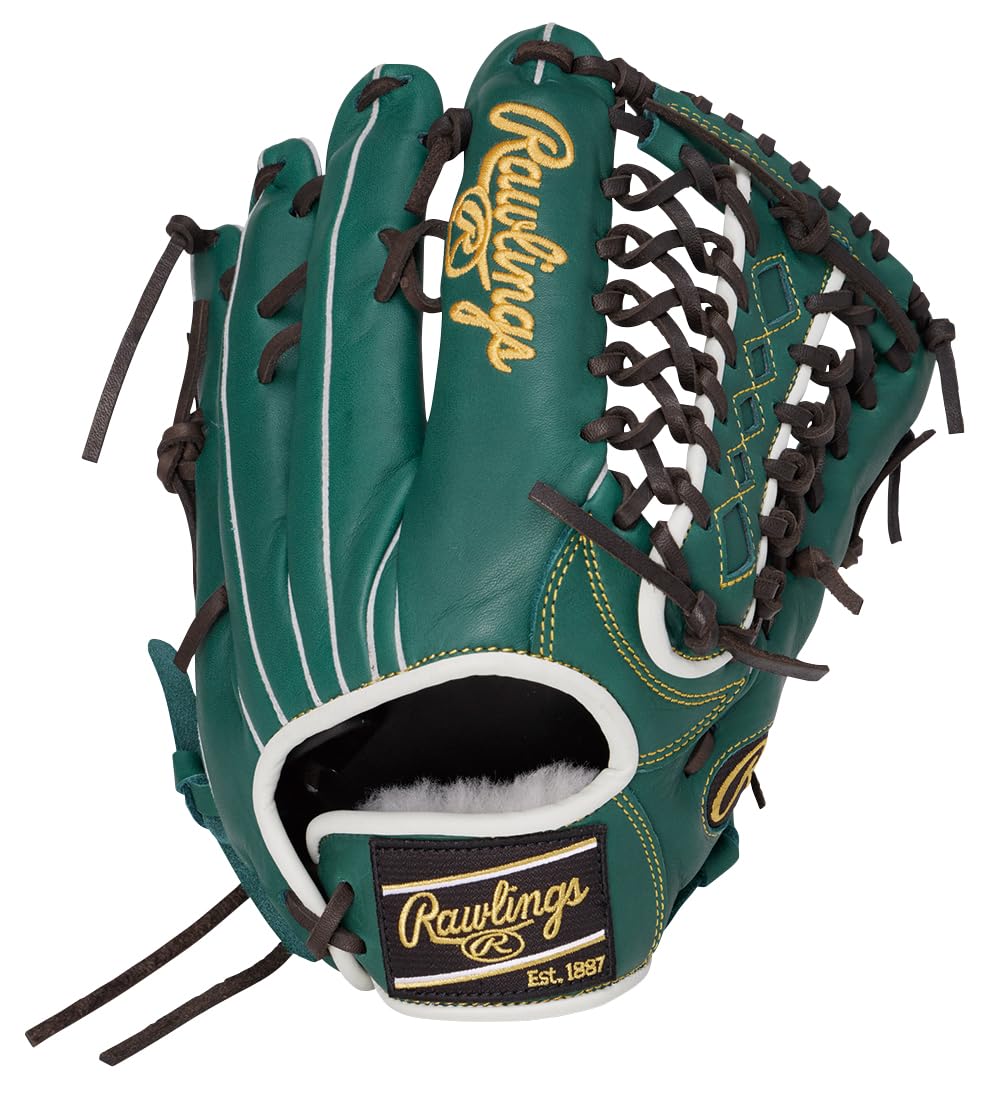 

Бейсбольная перчатка Rawlings PRO EXCEL ELITE, для броска левой рукой, HOH®, для софтбола, аутфилдера, GR6HEEB870, Зеленая, 12,25 дюйма, Для правши