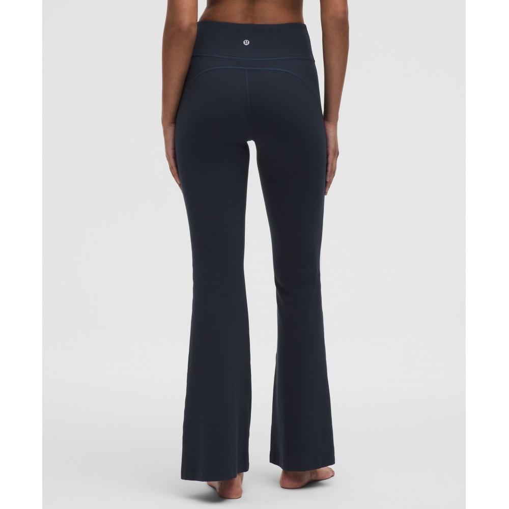 Lululemon Groove High Rise Nulu Flared Pant  Short True Navy