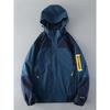 Contrast Color Three-Proof Shell Jacket American Workwear Men's Outdoor