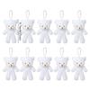 10/20/30pcs 4.7In Teddy Bears Stuffed Plush Toy Bear Plush Doll Keychain Craft Pendent DIY Wedding Birthday Christmas Party Gift