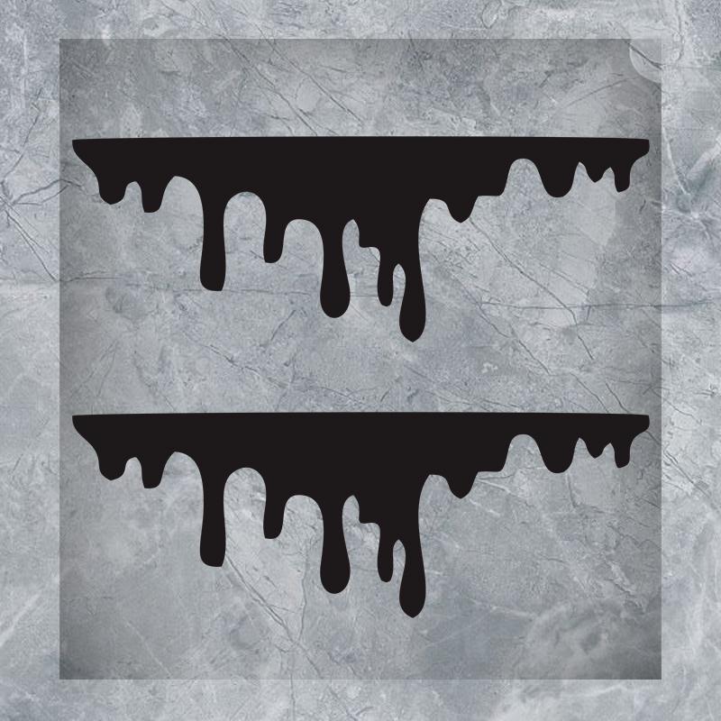 

G015 14X5CM Автомобильные красные наклейки с каплями крови, стильный декоративный стеклянный автомобильный фарный стикер на бампер на тему Хэллоуина