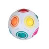 Magic Rainbow Ball Early Education Toy Puzzle Thinking Training Intelligence Brain Football Cube