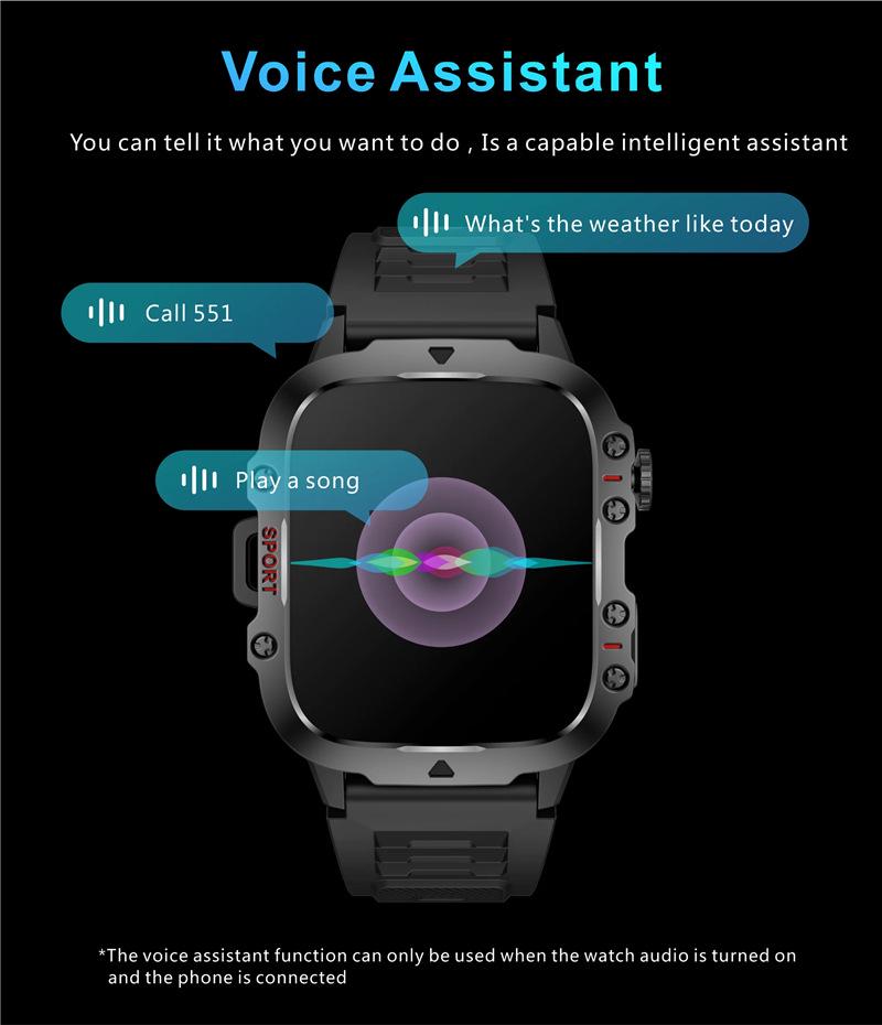 Qx11 Smartwatch: Bluetooth Calling, Heart Rate, Blood Oxygen, Running Tracker