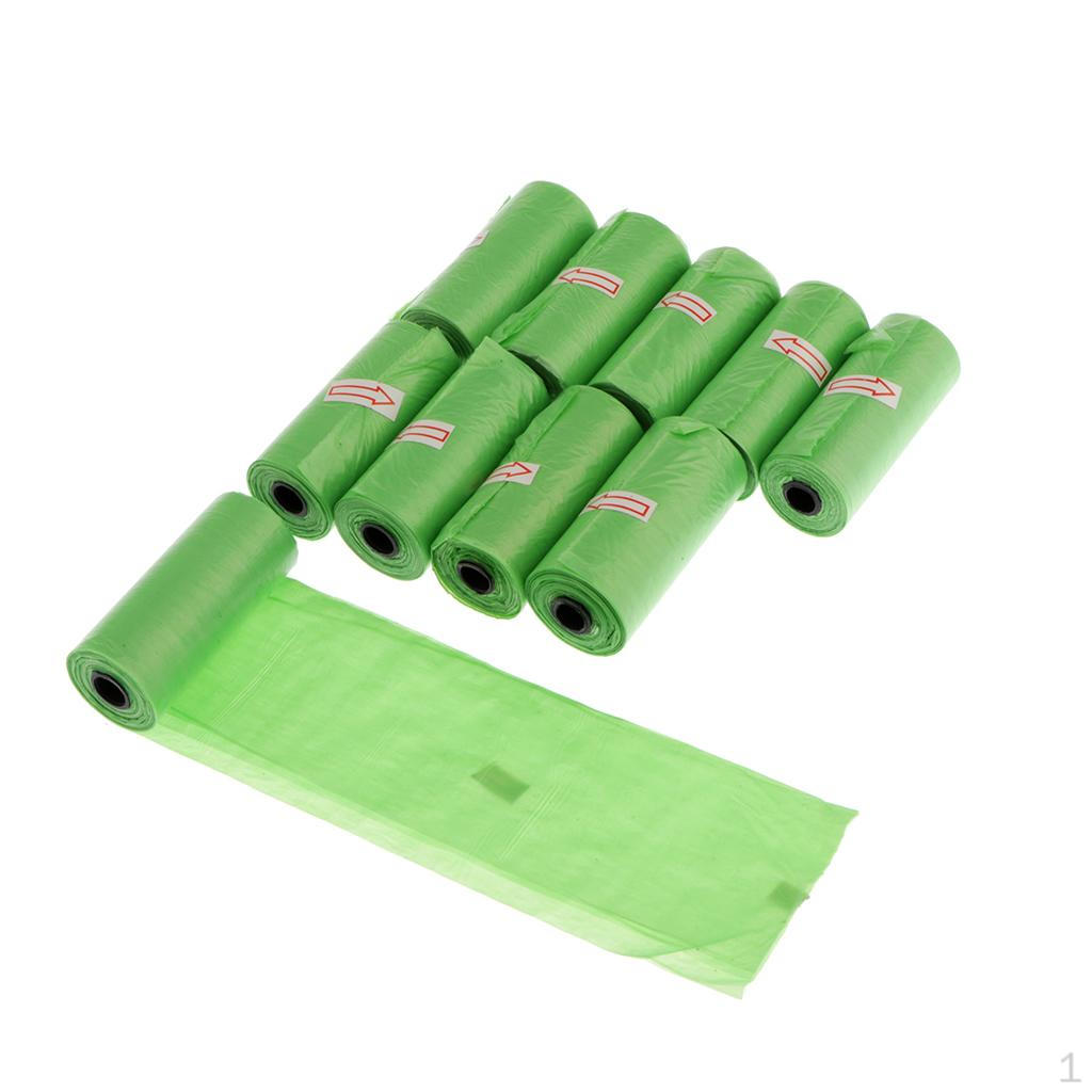 10 Baby Diaper Nappy Waste Bags Friendly A 10 Roll (1 Roll 15pcs)