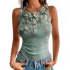 Tanktops für Damen Ärmellos Hoher Halsausschnitt Sommerlich Lässig Gerippt Schlanke Shirts Racerback Strandurlaub Kleidung