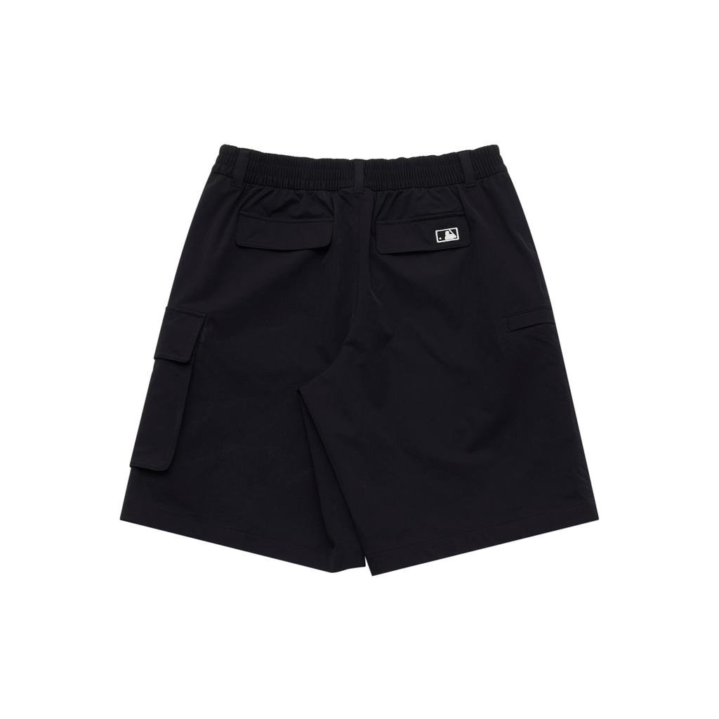New MLB New York Yankees Basic Collection SS25 Casual Shorts Unisex Black 3ASMB0553-50BKS