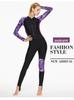 Dames Zonnebescherming Wetsuit met Lange Mouwen - Slank Makend Surf & Duik Eendelig Zwempak