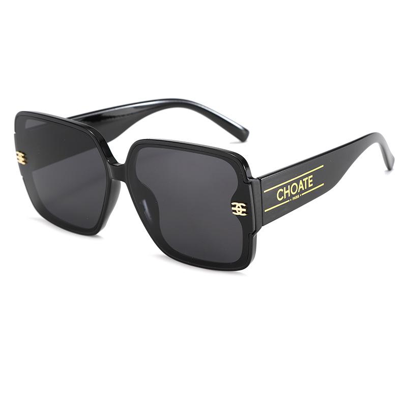 

Солнцезащитные очкиженские простые очки, защита от ультрафиолета, тренд, солнцезащитные очки с большой оправой