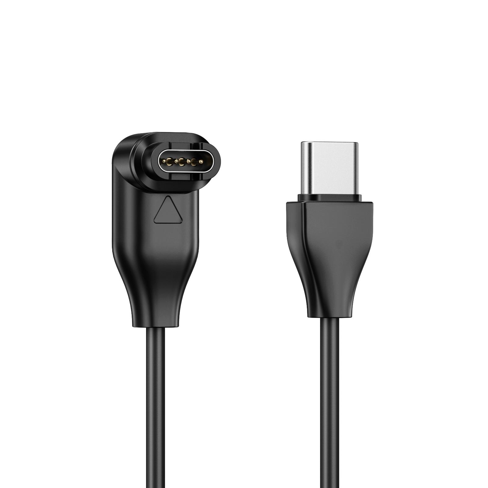 

Кабель для зарядки часов USB TypeC для Garmin Venu2/VenuSq2/3/3S Fenix 5/6/7 Vivoactive4/4S/3 Кабель для быстрой зарядки для Approach S62/S60