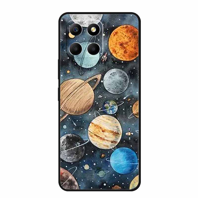 For Honor 400 Smart Case Phone Cover Lion Wolf Black Silicone TPU Soft Back Cover Cases For Honor 400 Smart Case Coque Fundas