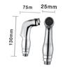 Wall Mounted Bathroom Toilet Bidet Mixer Spray Kit Single Handle Toilet Bidet Sprayer Gun Bathroom Single Cold Bidet Tap