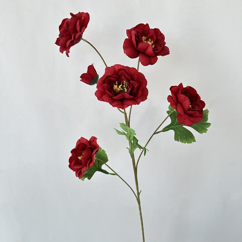 Flower Artificial Peony Wedding Hotel Restaurant Desktop Ornament Decoration