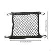 Bike Carrier Net Hooked Edges Elastic Cover Stretchable for Commuting