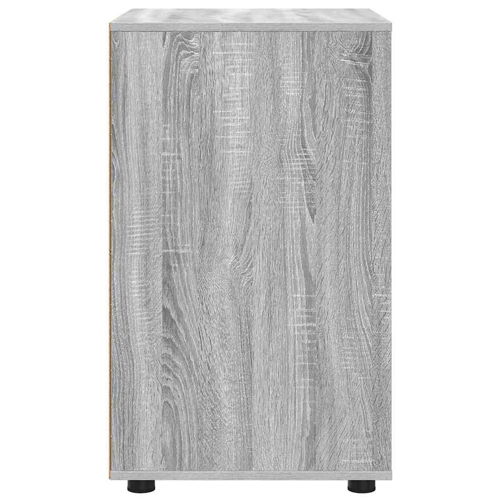Storage Cabinet Grey Sonoma 60 x 48 x 81 cm