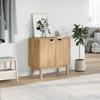 VidaXL Hallway Cabinet OTTA 75x40x75 Cm Solid Pine Wood, Hallway Furniture, Cloakroom Furniture, Storage Furniture 4013461