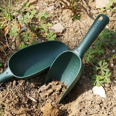Yousheng Plastic Garden Shovel Hand Trowel with Centimeter Markings Beach Sand Scoop Multi-Function Tool for Digging Transplanting Soil Loosening