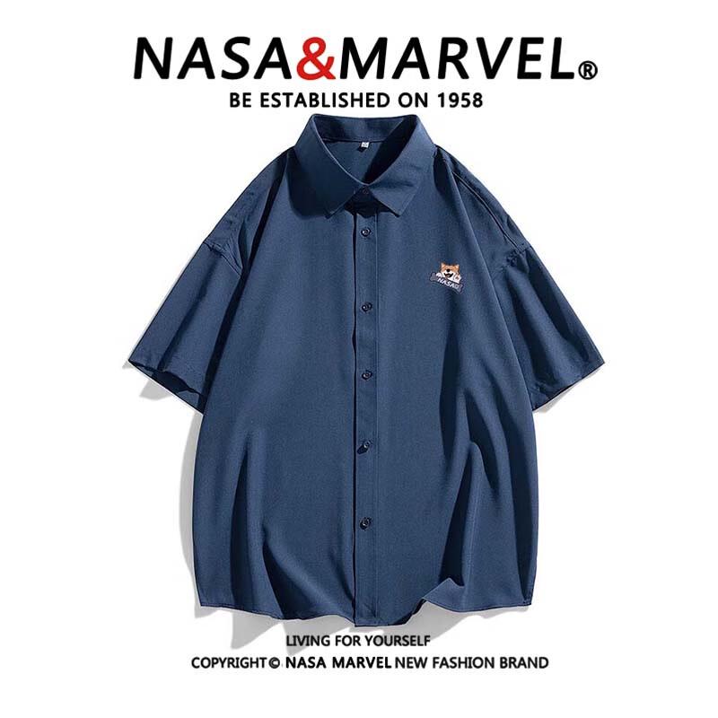 Повседневная футболка с коротким рукавом NASA MARVEL L