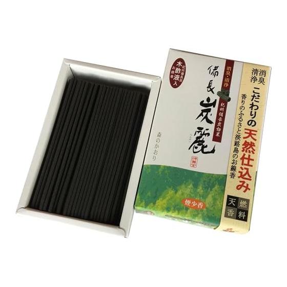 Baikundo Bincho Tanrei Forest Fragrance Mini Size/Made in Japan Awaji Island Baikundo Incense Incense Buddhist Altar Low Smoke Deodorizing Clean